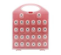 Set di punzonatrici per lettere,Set di punzonatrici per carta a forma di lettera - Perforatrice per carta a forma di lettera | Scheda perforatrice per lettere in acciaio inossidabile, kit di forniture