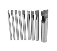 Set di Punzonatura in Pelle a Forma Ovale 9 Pezzi Foro Ovale Punzonatura in Pelle 2 Mm Foro per Centrale Artigianato per la per Utensile da Carrello da Ricamo a Punzone Regolare