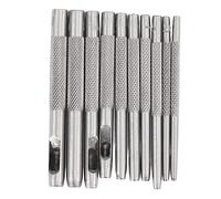 Set di punzonatura per fori rotondi Set di punzone in pelle cavo Acciaio al carbonio Elevata durezza Resistenza alla corrosione Protezione dalla ruggine