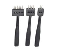 set di punzoni cavi, Perforatrice for pelle fai da te, scalpello cucito, foro rotondo 4-6 mm(1PCS-4MM-6Teeth)