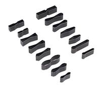 Set di punzoni cavi, strumento per forare il cuoio in acciaio ad alto tenore di carbonio con diverse dimensioni, punzone cavo resistente all’usura per cuoio, tessuto, argilla e pla