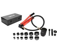 Set Di Punzoni Idraulici 22-60Mm | 6 T Pressione Inclusa Pompa Manuale + Tubo