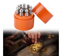 Set di Punzoni per Blocchi Doming, Punzoni per Dapping, Lavorazione Artigianale,