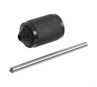 Set di punzoni per centri di trasferimento con perno in acciaio temprato per allineamento accurato del centro dei fori e lavorazione dei metalli nelle applicazioni di produzione (3-1/8)