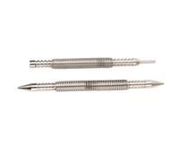 Set di Punzoni per Chiodi a Doppia Testa e Perni Cerniera, Set di Chiodi a Molla, Set di Chiodi Senza Martello Estrattori per Chiodi per Legno, Metallo, Plastica