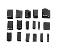 Set di punzoni professionali per fori cavi 18 pezzi Kit di attrezzi per perforatori multiforma per del telefono Progetti artigianali in pelle Progetti fai da te Costruzione in