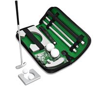 Set di putter da golf portatile mini kit di pratica con palla putter staccabile per kit da golf per interni/esterni