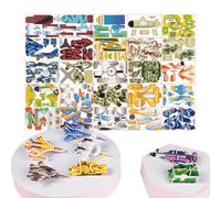 Set di puzzle 3D - divertimento interattivo genitore-figlio - 25 modelli in set come puzzle 3D - per bambini, studenti, scuola, cameretta dei bambini, feste