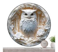 Set Di Puzzle Di Gufo | 3D Jigsaw | Sfidante Teaser Cerebrale In Legno Per Adulti | Puzzle A Forma Di Per Le Vacanze | Regalo Per Il Ringraziamento, Natale, San, Festa Della