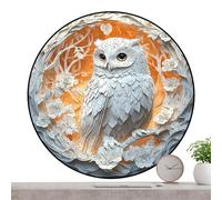 Set Di Puzzle Di Gufo | 3D Jigsaw | Sfidante Teaser Cerebrale In Legno Per Adulti | Puzzle A Forma Di Per Le Vacanze | Regalo Per Il Ringraziamento, Natale, San, Festa Della