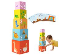Set di puzzle in legno, per bambini, in casa, in viaggio, nella sala giochi e nella scuola materna