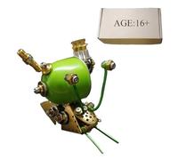 Set di puzzle in metallo 3D a forma di lumaca, 100 pezzi Steampunk meccanico insetto puzzle per adulti, kit fai da te in metallo, regalo