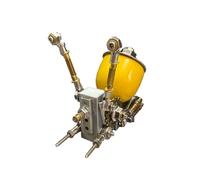 Set di puzzle meccanico a forma di lumaca 3D, in metallo, 89 pezzi, Steampunk, insetti, fai da te, giocattolo creativo, regalo di compleanno, Natale