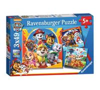 Set di puzzle per bambini Pat'Patrouille - Ravensburger - 3x49 pezzi - Pronti a soccorrere