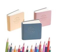set di quaderni | Notebook da disegno compatto a 3 pacchetti-48 pagine ciascuno, book di schizzi portatili da 2 × 2 pollici per viaggi, scuola, ufficio, business e journaling d'arte