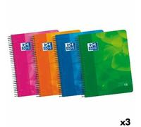 Set di quaderni Oxford EUROPEANBOOK 4 LAGOON A4+ 120 Fogli 4 Pezzi [3 Unità]