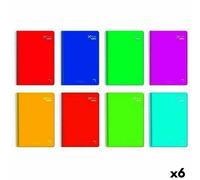 Set di quaderni Pacsa XTRA Din A4 80 Pagine 21,5 x 31,5 cm 5 Pezzi [6 Unità]