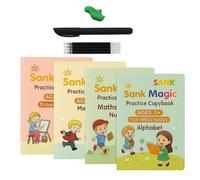 Set di quaderni per bambini - Verde ergonomico