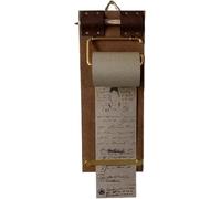 Set di quaderni vintage con portablocco - Blocco note retrò da appendere rotolo carta for appunti, liste cose fare, schizzi, diario e decorazioni murali for la casa, cucina il ristorante