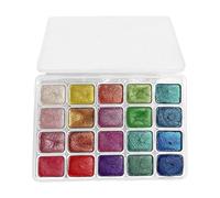 Set Di Quadri Acquerelli - Set Di Completo Con 20 Colori - Per Illustrazione Schizzi Carte