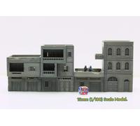 Set Di Quattro Case Urbane Arabe - Terreno Per Giochi Da Tavolo - Mini