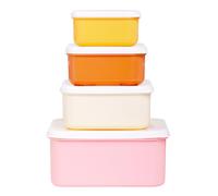 Set di quattro contenitori per snack A Little Lovely Company - Arcobaleno