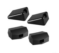 Set di quattro pezzi di supporto paraurti per Peterbilt 567 579 e per camion Kenworth T680 T880 in metallo per sostituire i numeri OEM L85-6081 L85-6082 M75681 colore nero