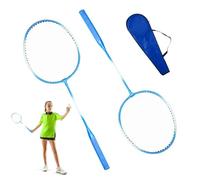 Set Di Racchette Da Badminton - Kit Da Badminton Portatile In Lega Per 2 Giocatori | Set Di Racchette Con | Attrezzatura Sportiva Leggera Per Esterni | Gioco Ricreativo Per L'allena