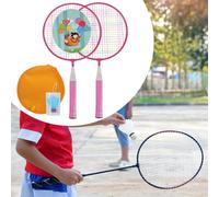 Set di Racchette Da Badminton per Bambini con Borsa E Volani per Attività