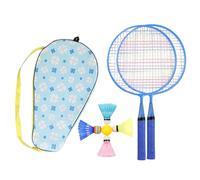 Set di racchette da Badminton - Set completo di piume e racchette da giardino, sport all'aperto per momenti divertenti in famiglia o tra amici