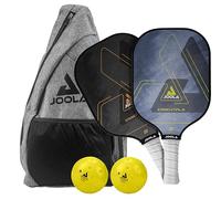 Set di Racchette da Pickleball JOOLA Essentials con 2 Racchette, 2 Palline e Borsa, Ideale per Giocatori Ricreativi, Superficie in Fibra di Vetro