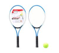 Set di racchette da tennis per bambini, racchette da tennis per ragazzi, racchette da allenamento per bambini, accessori da tennis leggeri e adatti ai principianti, design semplice con borsa per il