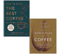 Set di raccolta di 2 libri di James Hoffmann (Come preparare il miglior caffè a casa e L'Atlante mondiale del caffè)