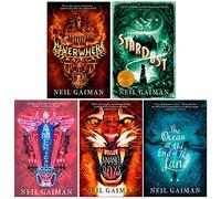 Set di raccolta di 5 libri di Neil Gaiman American Gods (American Gods, Neverwhere, Anansi Boys, Stardust, Fragile Things)