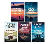Set di raccolta di libri della serie 5 di Tom Palmer Conkers (Armistice Runner, D-Day Dog, After the War, Over the Line e Arctic Star)