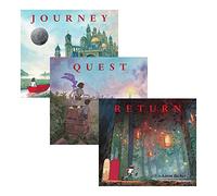 Set di raccolta di libri della trilogia senza parole di Aaron Becker (viaggio, ricerca e ritorno)