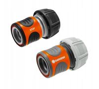 Set di raccordi rapidi Gardena 3/4" 18275 raccordo senza arresto e con arresto p