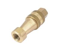 Set di raccordi rapidi in ottone ad alta pressione da 5000 N con filettatura femmina BSPT da 1/4"