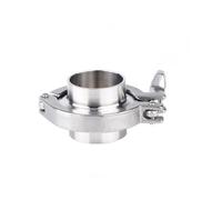 Set di raccordi Tri Clamp, assemblaggio di tubi con ghiera di saldatura sanitaria in acciaio inossidabile 304 for birra e bevande fatte in casa(22mm K34)