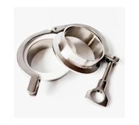 Set di raccordi Tri-Clamp da 3,5" x 89 mm diametro esterno del tubo + striscia in PTFE SUS304