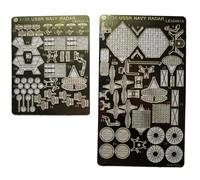 Set Di Radar PE Della Marina Russa E Sovietica Moderna In Scala 1/350 - Kit Di Aggiornamento Universale For Appassionati Di Modellismo Navale