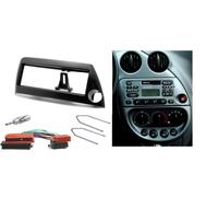 Set Di Radioblende Per Ford Streetka 1DIN Colore Nero Con Adattatore