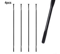Set di raggi e nippli per bici in acciaio inox T302 14G, design ultraleggero per ciclismo ad alte prestazioni (258 mm Wing20)