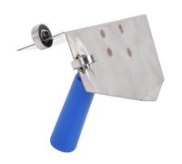 Set di Raschietti a Secco Ad Angolo a Parete Professionale, in Alluminio Telescopico 2 M con Testa di Cuscinetto in Acciaio Inossidabile a 360 °, Perfezione per Finitura in