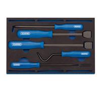 Set Di Raschietti E Punte Draper In Vassoio Inserto EVA Da 1/4 5 Pezzi 63497