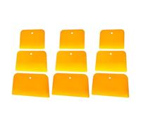 Set di raschietti in plastica MultiSize per carrozzeria auto | Materiali in polipropilene con bordi lisci flessibili per spatole e superfici di applicazione della colla