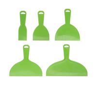 Set di raschietti in plastica Set di vernici multiuso flessibile strumento di raschietto di vernice per dipingere il ripieno di intonaco 5 pezzi di varie dimensioni ABS PP