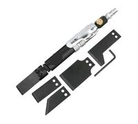 Set di raschietto pneumatico ad aria compressa, mini scalpello a pala, scalpello pneumatico for sbavatura di saldatura industriale, strumento for la rimozione a ruggine a 3500 giri/min.