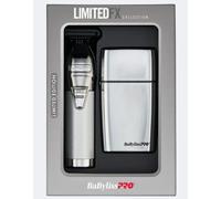 Set Di Rasoio E Trimmer BaByliss Pro Silver - Edizione Limitata - Nuovo Di Zecca