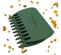 Set di rastrelli a mano con artigli, strumento da giardinaggio per la rimozione dei detriti per aiuole autunnali, pulizia della piscina del prato, attrezzatura portatile per la manutenzione del